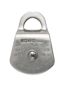 Τροχαλία μονή Kong Swing Alu Polished