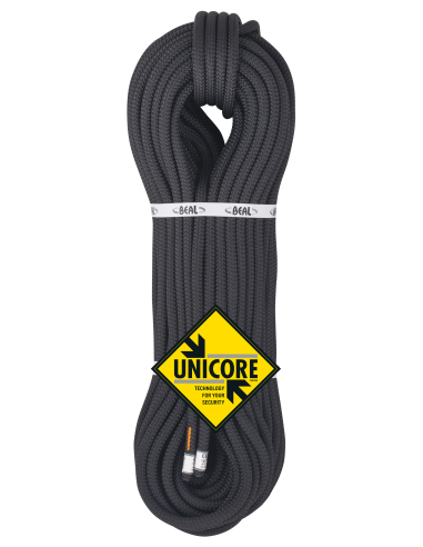 Σχοινί στατικό Beal Access Tactical 10.5 mm Unicore 50m Black