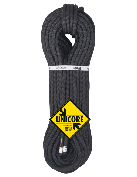 Σχοινί στατικό Beal Access Tactical 10.5 mm Unicore 50m Black