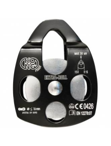 Kong Extra Roll anodized Black