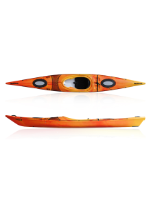 Sea Kayak DAG Tiwok Evo Luxe Red - Yellow