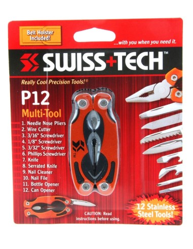 Πολυεργαλείο Swiss Tech P12 Multi-Tool