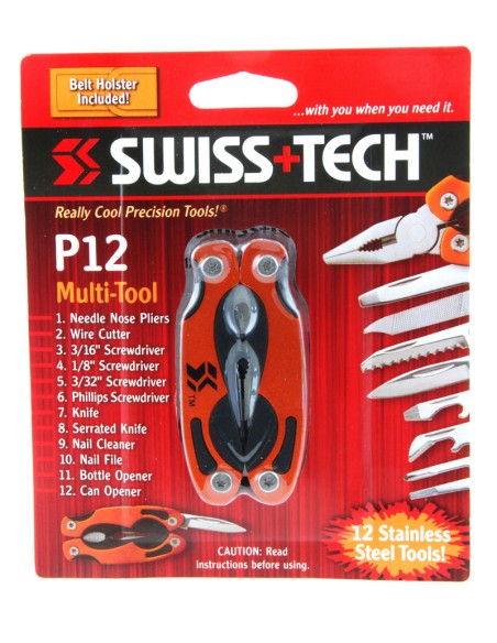 Πολυεργαλείο Swiss Tech P12 Multi-Tool