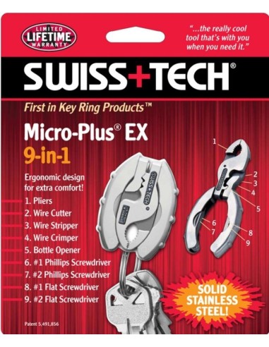 Πολυεργαλείο Swiss Tech Micro-Plus EX 9-in-1