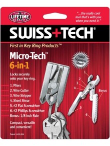 Πολυεργαλείο Swiss Tech Micro-Tech 6-in-1 2