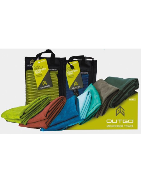 Outgo Πετσέτα Microfiber XL μπλε (90X157cm)