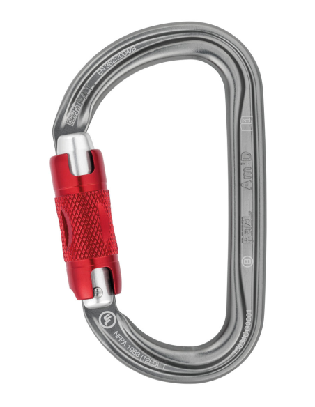 Καραμπίνερ ασφαλείας Petzl Am'D Twist Lock