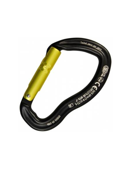 Καραμπίνερ Απλό Kong Ergo Straight Gate Black