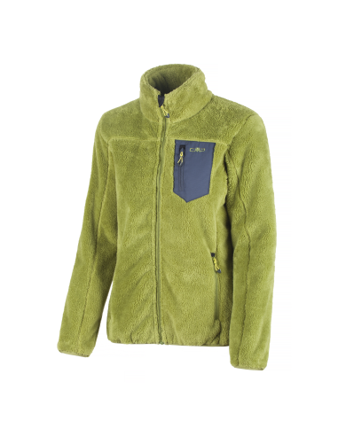 Γυναικείο Fleece Jacket CMP High loft με επένδυση Πράσινο