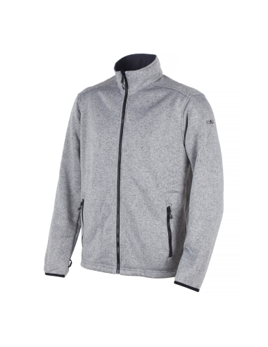 Ανδρικό Fleece Jacket CMP Knitted Grey