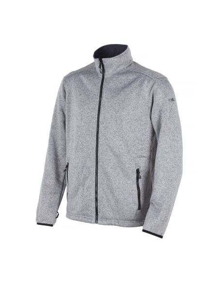 Ανδρικό Fleece Jacket CMP Knitted Grey