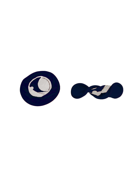 Ticket to the moon Pocket Frisbee Black