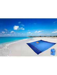Ticket to the moon Beach Blanket Light blue - Royal Blue (0939)