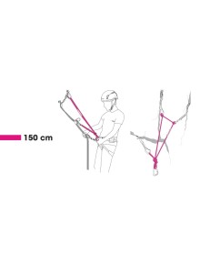 Ιμάντας Beal Dynaloop 150 cm Fuschia 2