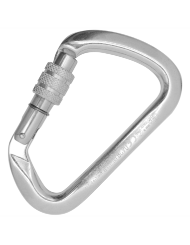 Καραμπίνερ Ασφαλείας Kong Large Multiuse Screw Sleeve Silver