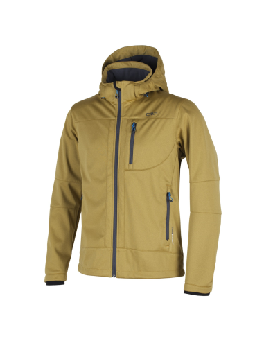 Ανδρικό SoftShell Jacket CMP Zip Hood Zolfo mel
