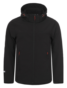 Ανδρικό Softshell Jacket Icepeak Lennox Μαύρο