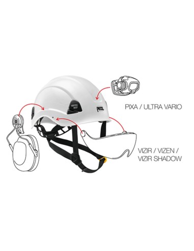 Petzl Εργατικό Κράνος Vertex ST Red