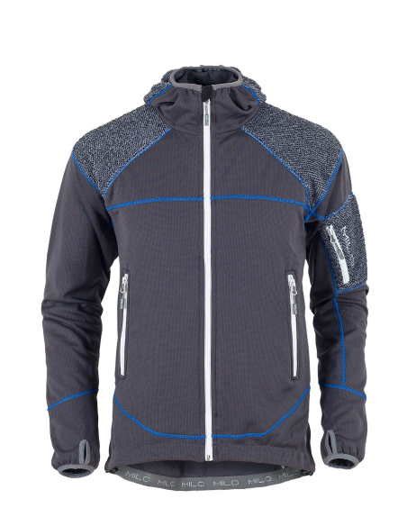 Ανδρικό Fleece Jacket Milo Orie Grey