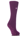 Γυναικείες Heat Holders Slipper Socks Violet