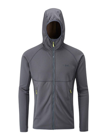 Rab Fleece Focus Hoody Jacket Anthracite