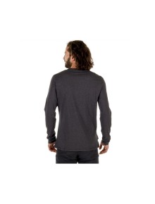 Ανδρικό T-shirt Mammut Logo LS Graphite melange 2