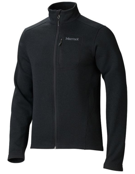 Marmot Fleece Drop Line Black 1