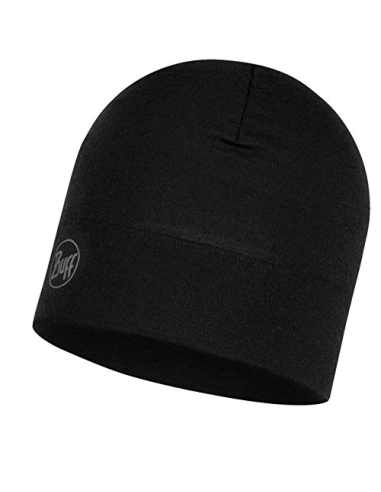 Buff® MW Merino Wool Hat - Solid Black - 118006.999.10.00