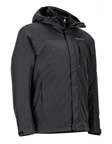 Μπουφάν Marmot 3 σε 1 Ramble Component Jacket Black Ι