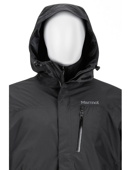 Μπουφάν Marmot 3 σε 1 Ramble Component Jacket Black Ι