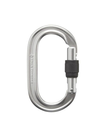Καραμπίνερ Black Diamond Oval Keylock Screwgate Polish