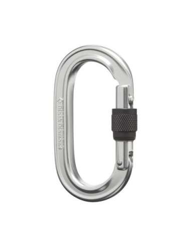 Καραμπίνερ Black Diamond Oval Keylock Screwgate Polish