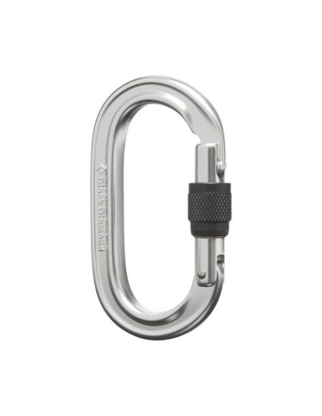 Καραμπίνερ Black Diamond Oval Keylock Screwgate Polish