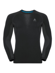 Ανδρικό θερμοεσώρουχο LS Odlo Performance Warm Black