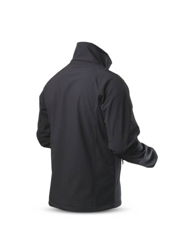 Ανδρικό SoftShell Jacket Trim Rex Black