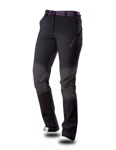 Γυναικείο παντελόνι SoftShell Trimm Jurra Graphite - Black