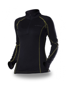 Γυναικείο Fleece Jacket Trimm Valmont Grafit Black - Lime
