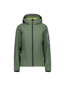 Γυναικείο SoftShell Jacket CMP Zip Hood Apple - Antracite
