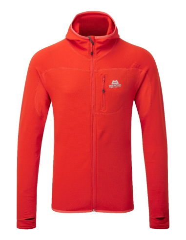 Fleece Mountain Equipment Eclipse Jacket Cardinal Orange