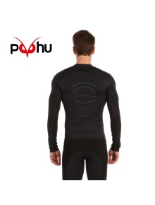 Ανδρικό θερμοεσώρουχο Puhu Top Black 2
