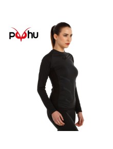 Γυναικείο θερμοεσώρουχο Puhu Top Black