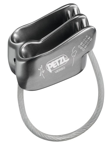 Ασφαλιστήρι Petzl Verso Gray