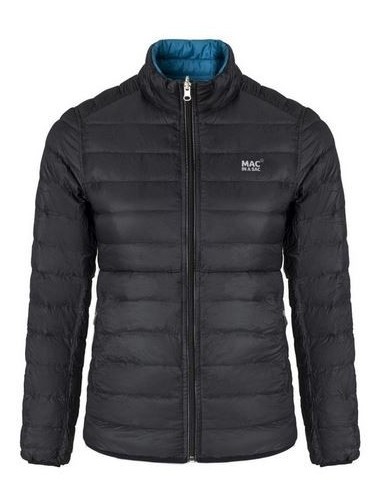 Γυναικείο Πουπουλένιο Τζάκετ Mac in a Sac Polar Reversible Black - Turqoise