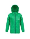 Παιδικό αδιάβροχο τζάκετ Mac in a Sac Green