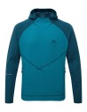 Fleece Mountain Equipment Clarion Hooded Crew Tasman - Legion Blue