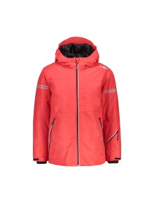 Boy Ski Jacket Fix Hood Ferrari