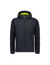 Ανδρικό SoftShell Jacket CMP Zip Hood Antracite-Cedro