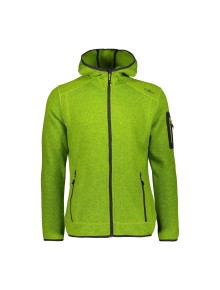 Ανδρικό Fleece Jacket CMP Fix Hood Limegreen