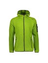 Ανδρικό Fleece Jacket CMP Fix Hood Limegreen