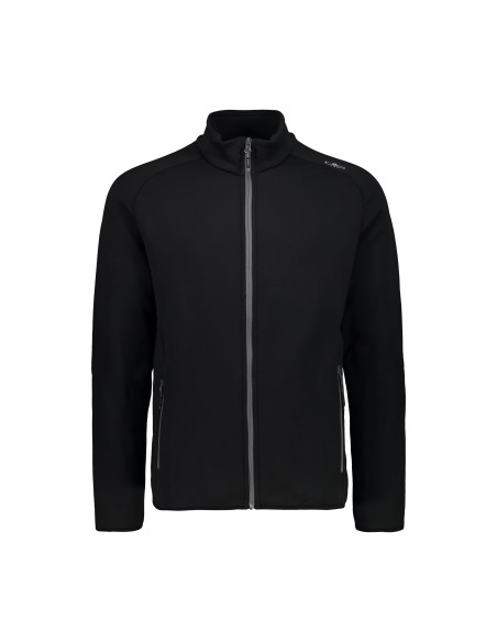 Ανδρικό Power stretch Fleece Jacket CMP Nero Graffite